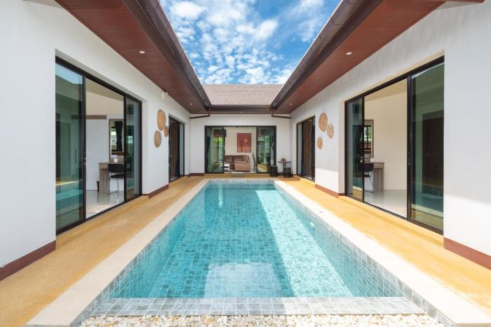 Gray pool villa phuket