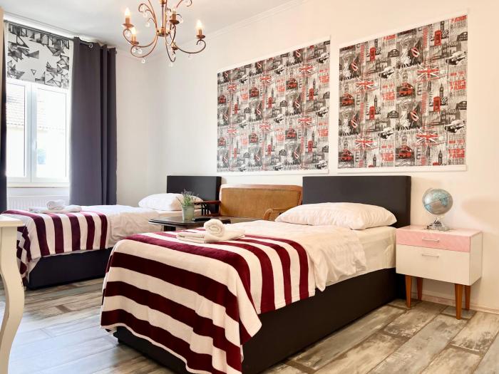 London Suite für 4 mit Küche und WIFI