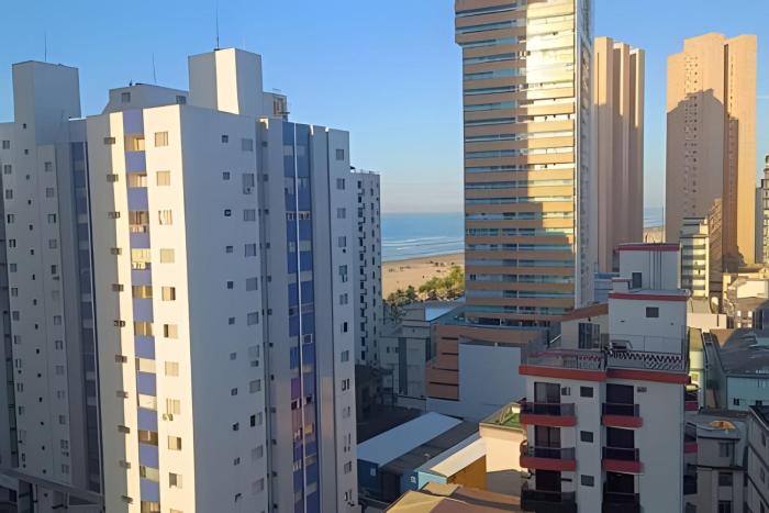 P85A - Vista Mar,100M Praia,2 vagas de garagem ,WI-FI,Varanda Gourmet