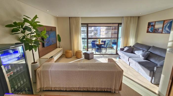 Belo Apto - Praia Asturias - AC e Garagem