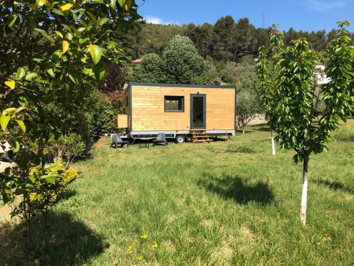 Studio Tiny House campagne Aix en Provence avec possibilité spa