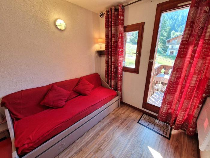 Charmant studio 2-3 pers avec balcon à Valfréjus - FR-1-265-214