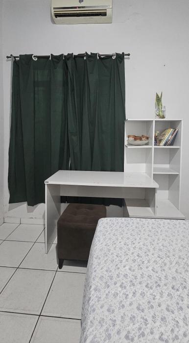Quarto Casal com Ar no Centro