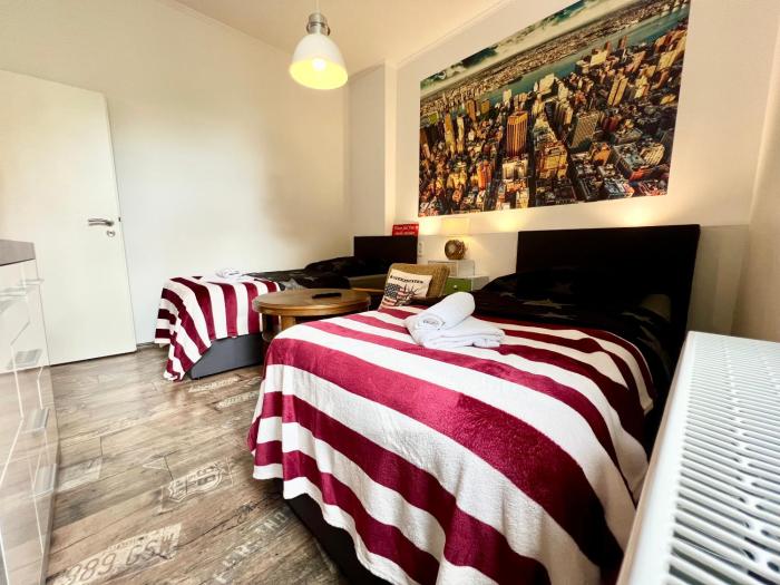 NewYork Suite für 4 mit Küche und WIFI