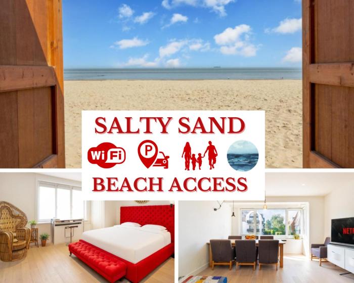 Het Zoute Zand - Parkeerplaats - Wifi - Comfort - Uitzonderlijke Locatie - Ideaal voor Stellen en Gezinnen