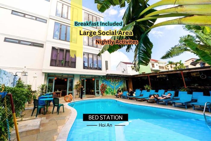 Bed Station Hostel & Pool Bar Hội An " Former Sunflower"
