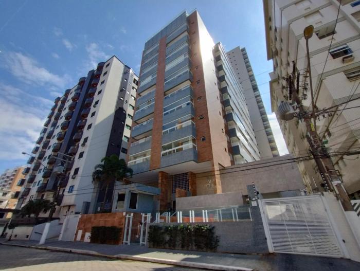 Apartamento na Praia da Guilhermina com Ar Condicionado, Estacionamento Gratuito e WiFi