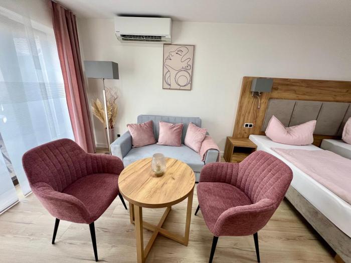 Apartment -Amalia- mit Klimaanlage & überdachte Terrasse & Parkplatz FREE