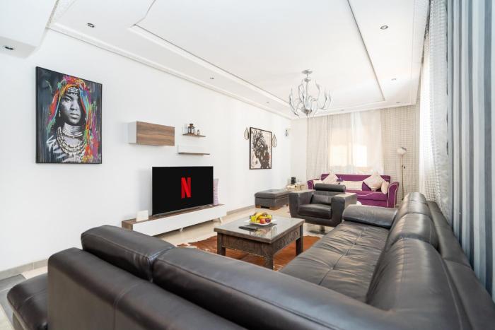 Malabata Beach Iris plage residence free parking