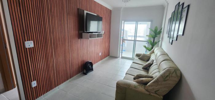 Apartamento Novo a 3 min da praia varanda gourmet