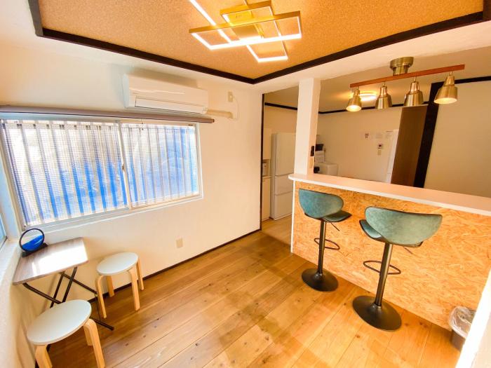 最大5名様利用可 モダンでスタイリッシュなムーヴ戸田241 大型TV完備 wifiあり