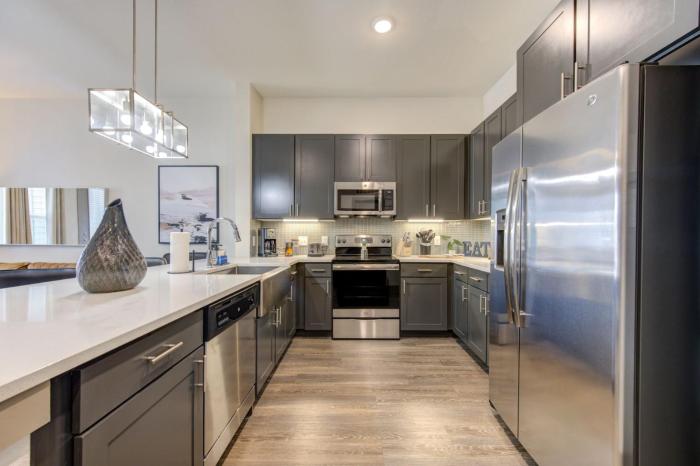 Lux Modern Art Apartment Near Eateries and Theater by RGS