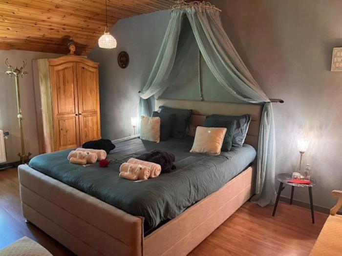 hondvriendelijke vakantiewoning met jacuzzi en sauna Forêt dAnimaux