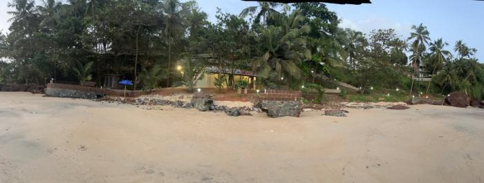 Rocks beach house