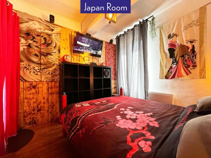Appartements Studio et Japan Room - Proche Disneyland Paris
