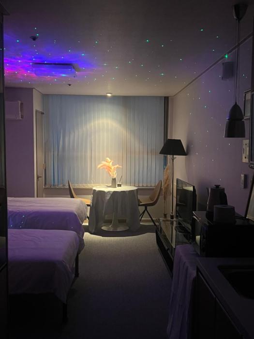 30sec to Hapjeong St Hotel style twin