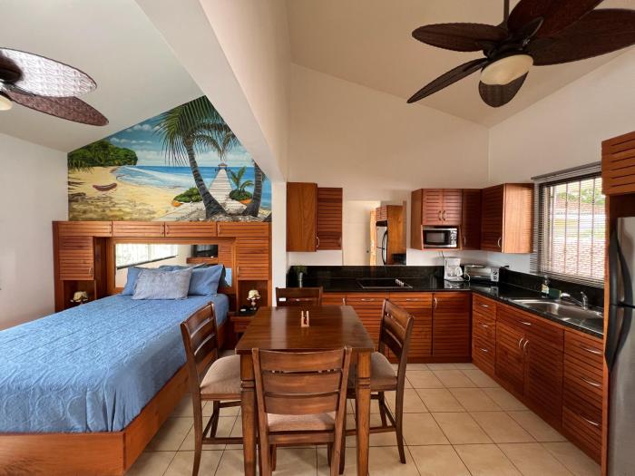 Tropical Beach Second Floor Studio with Hill view