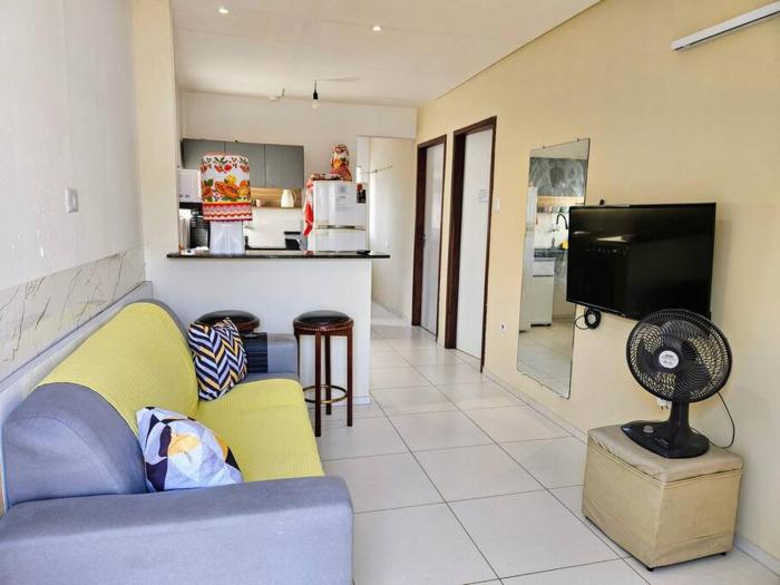 Centro de convenções 1km, AC, Chuv Elet, 2 Qt, varanda