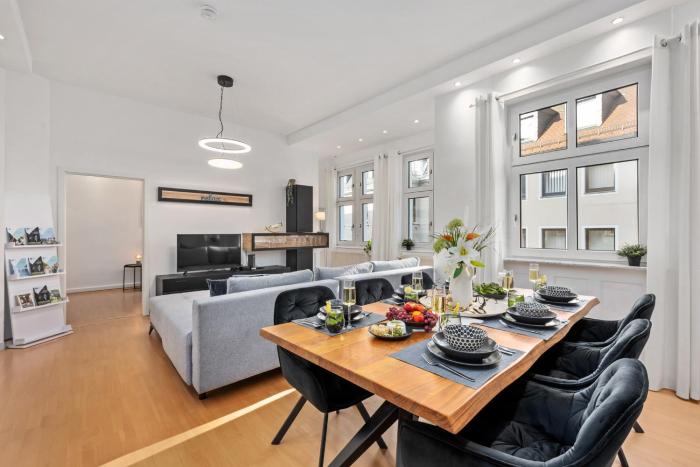 Ferienwohnung Blaßdörfer - Modernes Apartment in bester Lage und 93 qm2