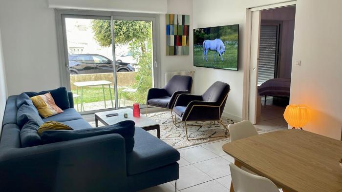 Appartement rénové 76m2 proche plage