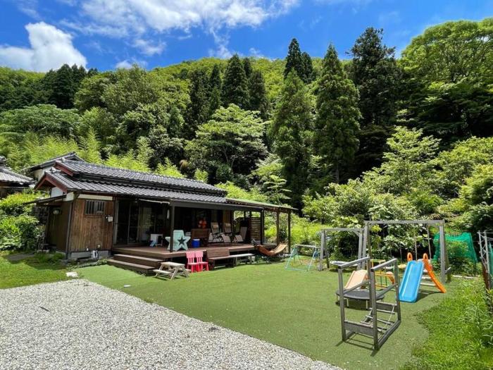 1棟貸し サウナ&持込バーベキュー 露天風呂 囲炉裏 古民家 さえずり