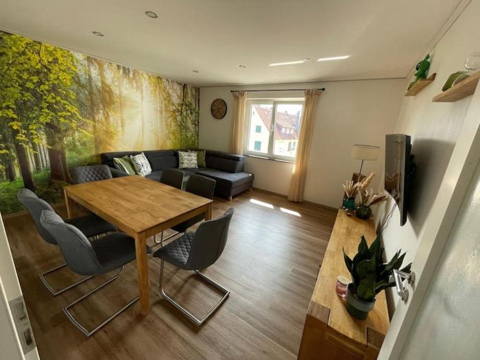 Zentrale Wohnung mit Küche&WLAN