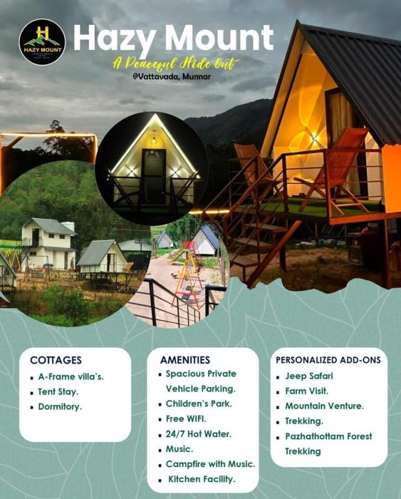 Hazy Mount Vattavada