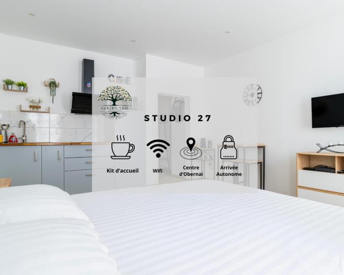 Studio 27 - Studio Élégant et Lumineux au Centre dObernai