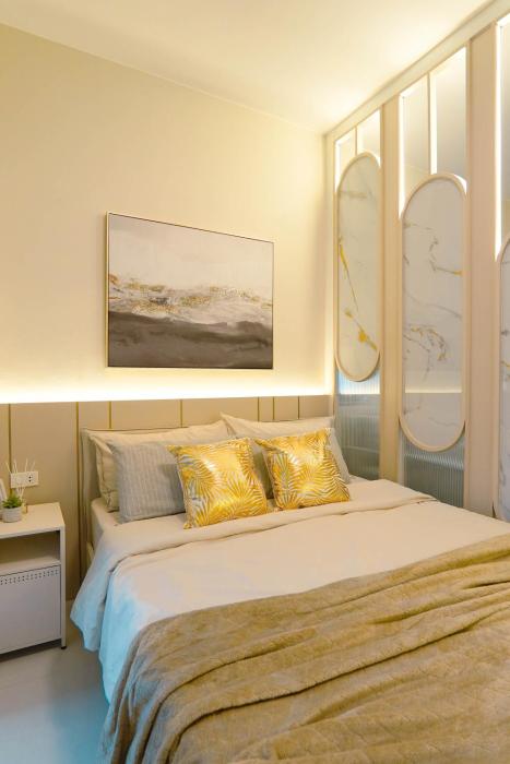 Casa Eleganza at Fame Residences - 1BR corner unit, CBD, Gym, Pool, WiFi, Great View