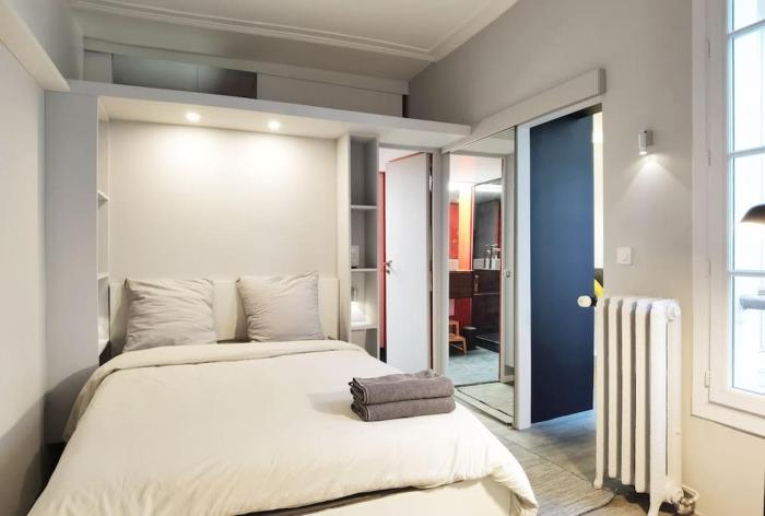 Modern Apt 1bdr AC 3mns to Louvre N1-5