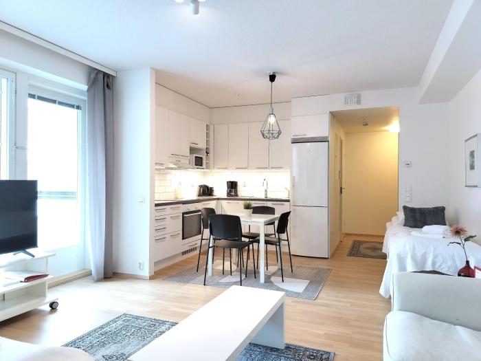 Kotimaailma Apartments - Moderni parvekkeellinen keskustakaksio - Rongankatu