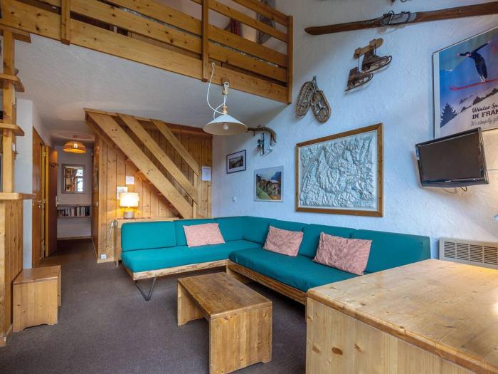 Duplex spacieux avec terrasse, garage, et WIFI à Méribel - FR-1-355-7