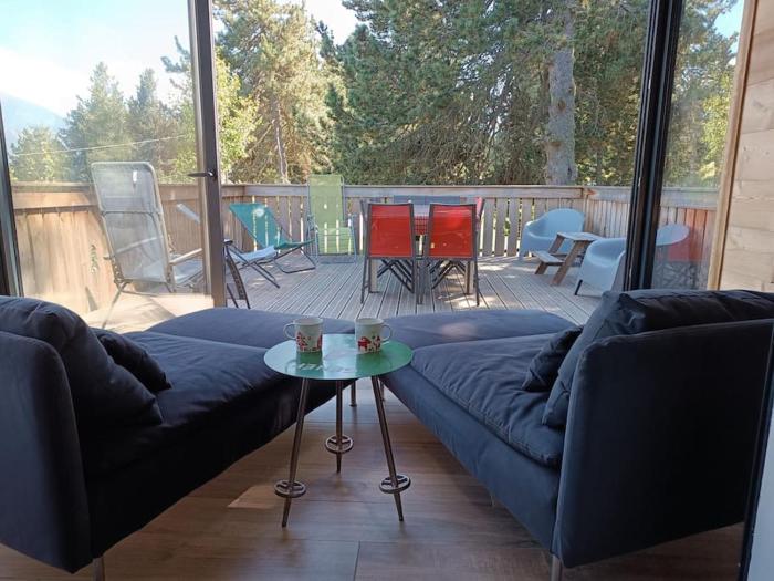 Chalet familial jacuzzi, calme