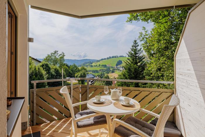 Fewo Tannzäpfle Urlaub im Wanderparadies Sauna Traumaussicht