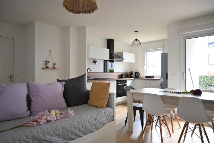 Appartement Spacieux et Moderne à 10 minutes du port de Vannes