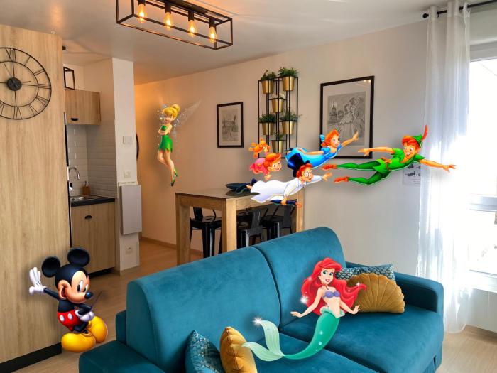 Clochette next to Disneyland Paris 5 PAX