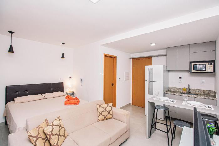 Nosso Apê On Marechal: Ar-condiconado | Wi-fi | Vaga p moto - NA0302