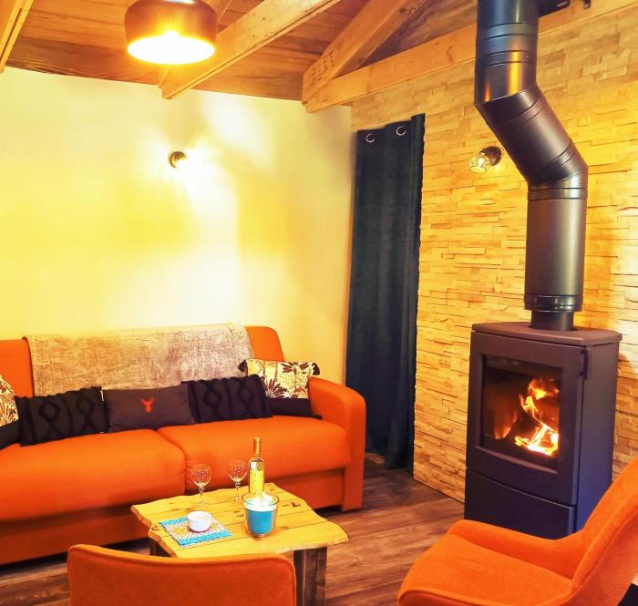 "Le Cabanon cendré" petit chalet cosy au coeur de Gérardmer