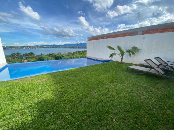 Casa con vista al lago de Tequesquitengo