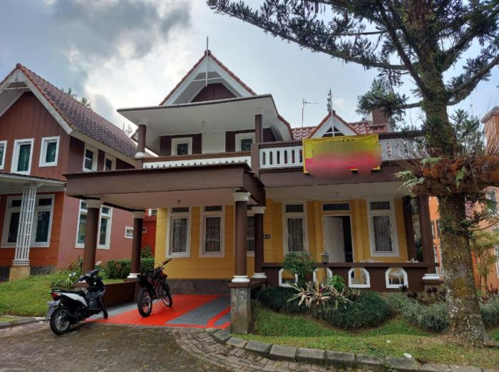 Villa kota bunga at puncak bogor 3BR Free AC dan Karoke Super Lengkap