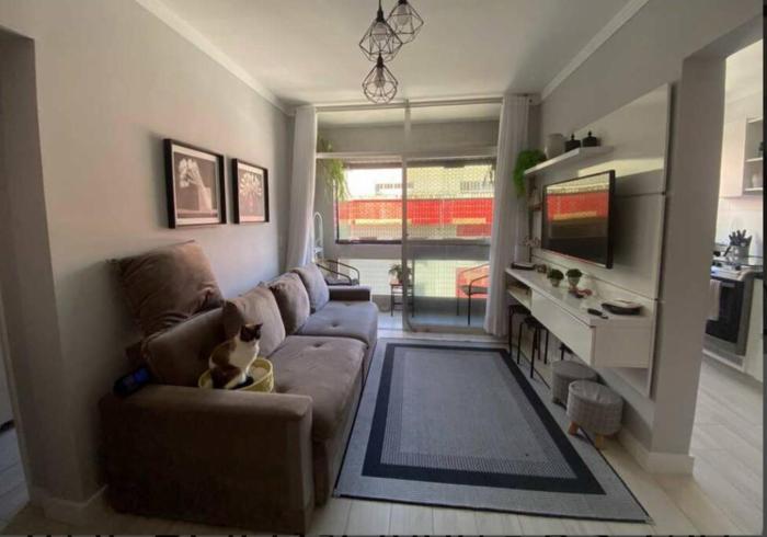 Apto Praia Grande em frente ao mar