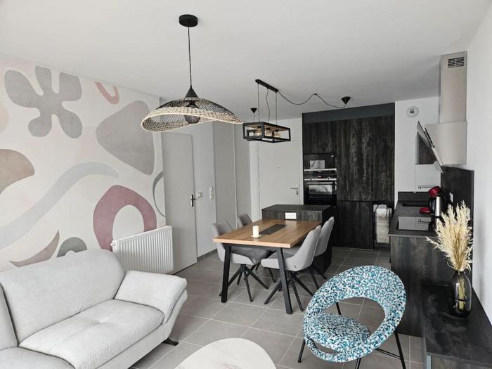 Appartement 2 chambres neuf bord de plage