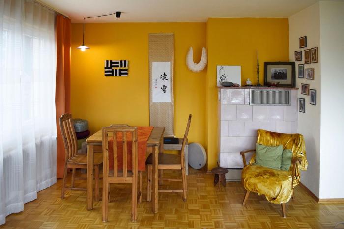 3-Raum-Ferienwohnung Auszeit, Badewanne WC, 82 qm, EG