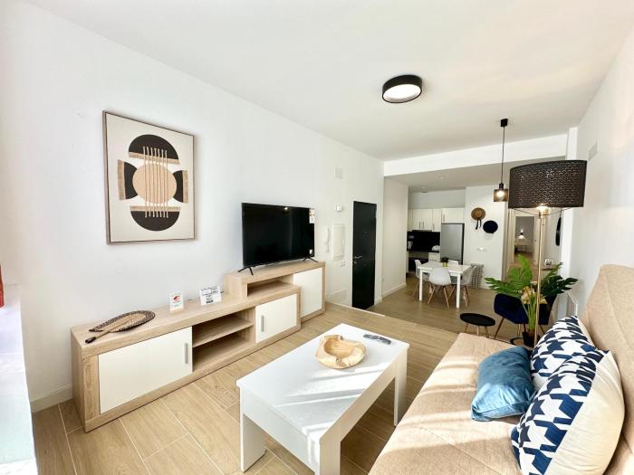 La Gofio en el Centro de Corralejo, Dos habitaciones, Dos baños, Terraza privada y WI-FI