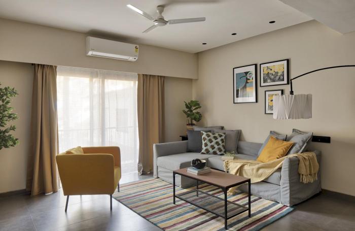 Large 1BHK Apartment by tisyastays