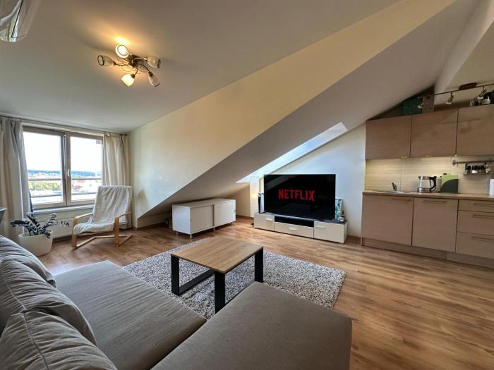 Apartments in the old town with an impressive view