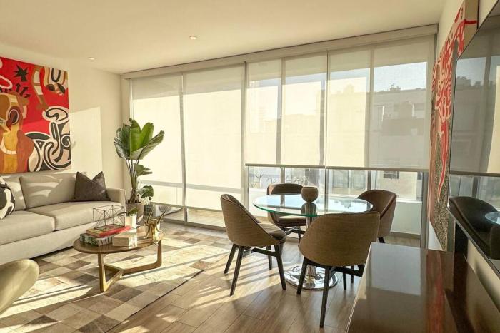 Departamento de lujo Miraflores con Aire Acondicionado