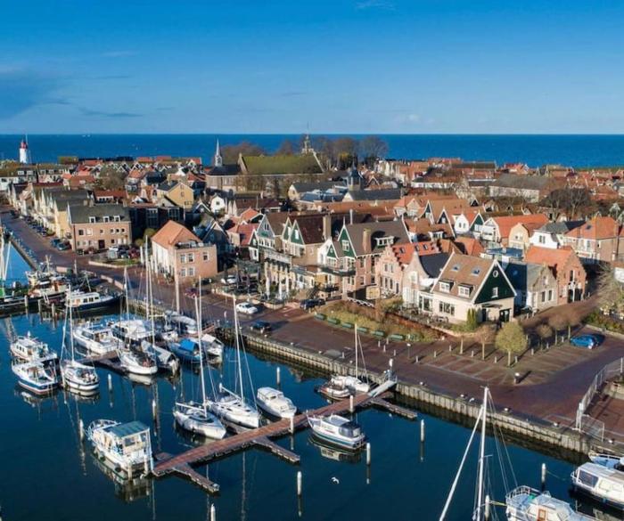 Zeiljacht op Urk, Nederland