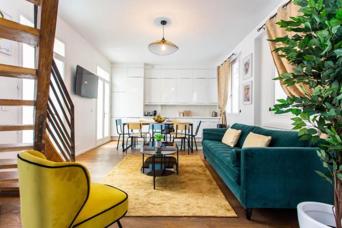 Authentic apartment - 4BR-10P - Moulin Rouge