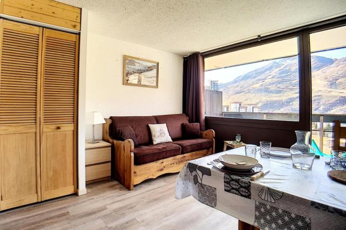Résidence Aravis - Studio confortable · Accès direct aux pistes · Balcon MAE-1494